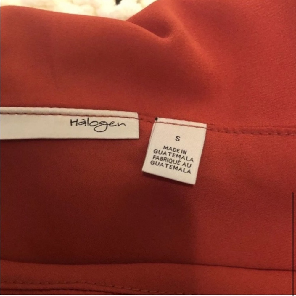 Halogen One Shoulder Ruffle Blouse - Picture 4 of 5